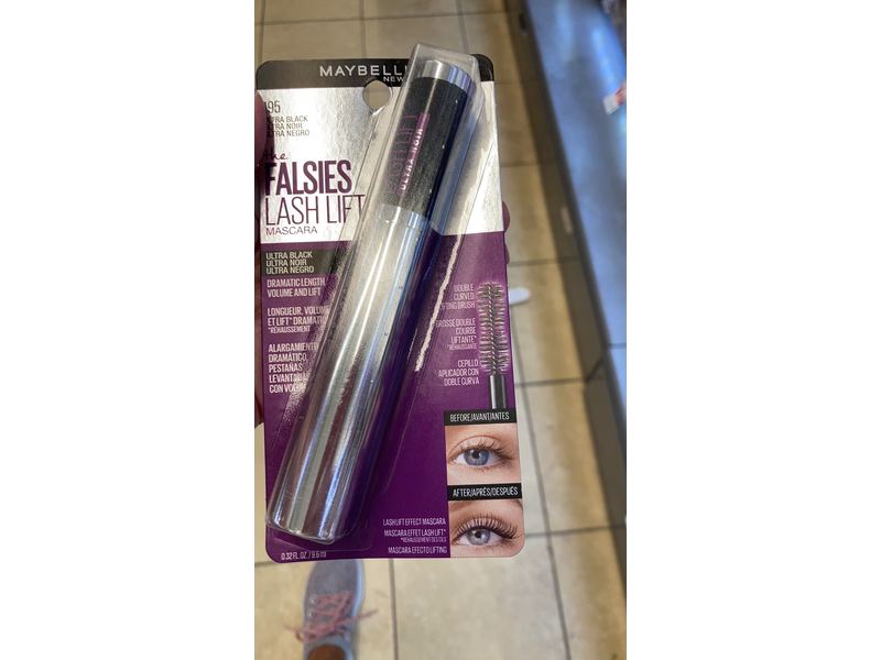 MAYBELLINE the Falsies Lash Lift Washable Mascara 195 ULTRA BLACK, 0.32 fl. oz.