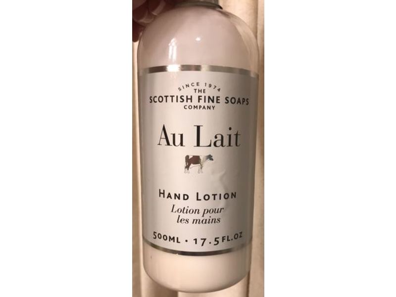 The Scottish Fine Soaps Company Au Lait Hand Lotion, 17.5 fl oz/500 mL