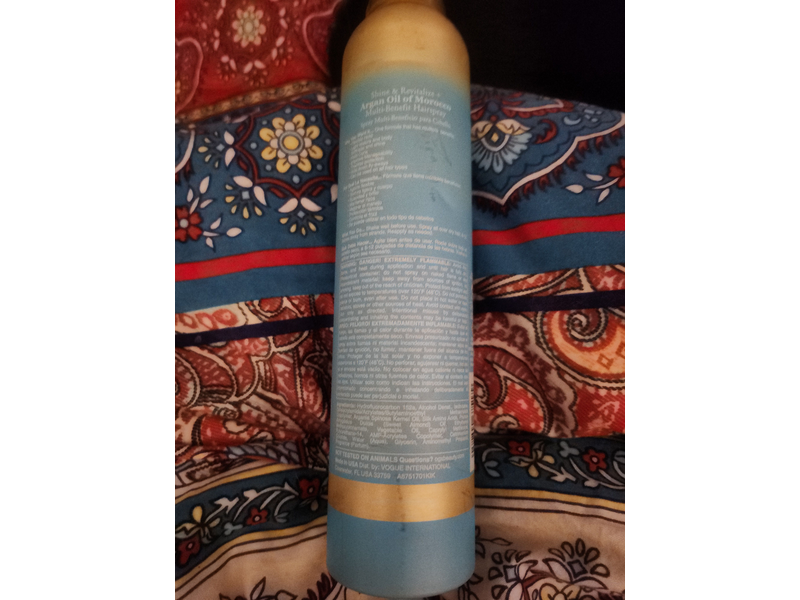 OGX Argan Oil of Morocco Multi-Benefit Hairspray 8OZ (227g)