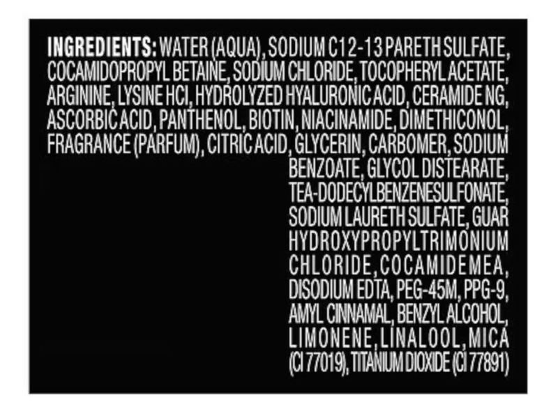 Tresemme Rich Moisture Shampoo, Hyaluronic Plex, 3 fl oz/89 mL