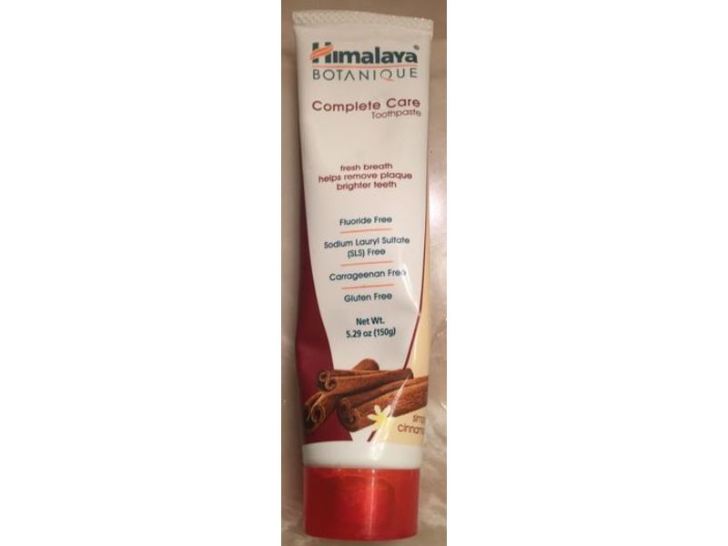 Himalaya Complete Care Toothpaste, Simply Cinnamon, 5.29 oz/150 g