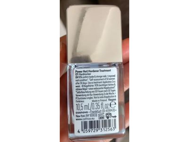 Catrice Power Nail Treatment, Hardener 01, 0.35 fl oz/10.5 mL