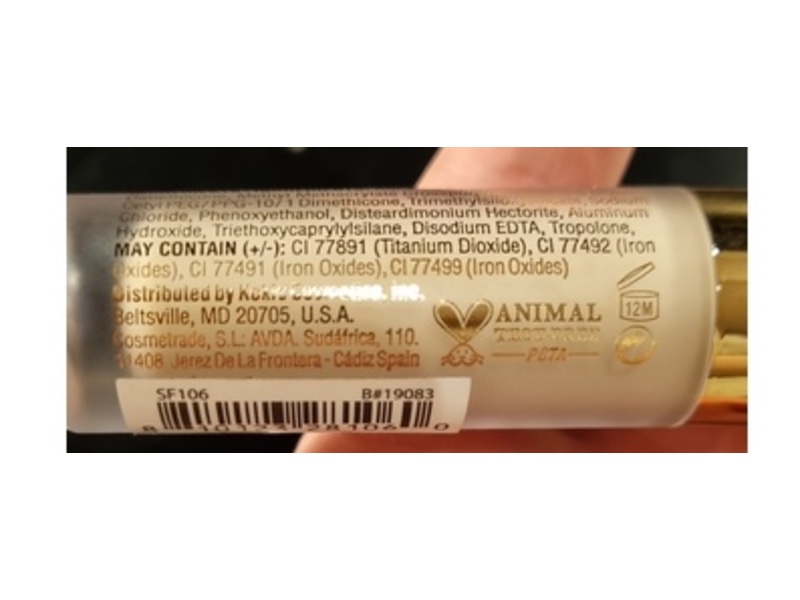 Kokie Doubletime Full Cover Concealer, 106 Light Neutral, 0.21 fl oz/6 mL