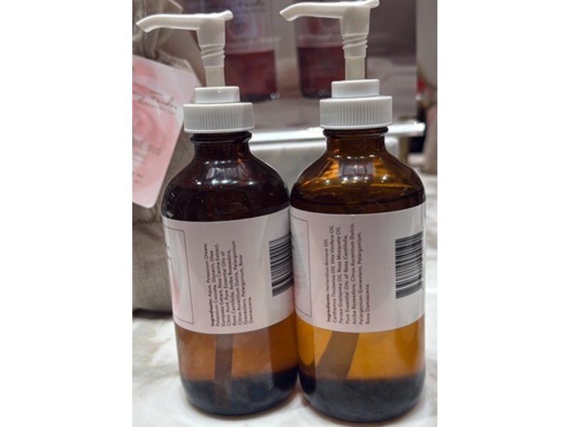 Tammy Fender Holistic Skin Care Rose Duo Body Gel & Oil, 8 oz/226.8 g