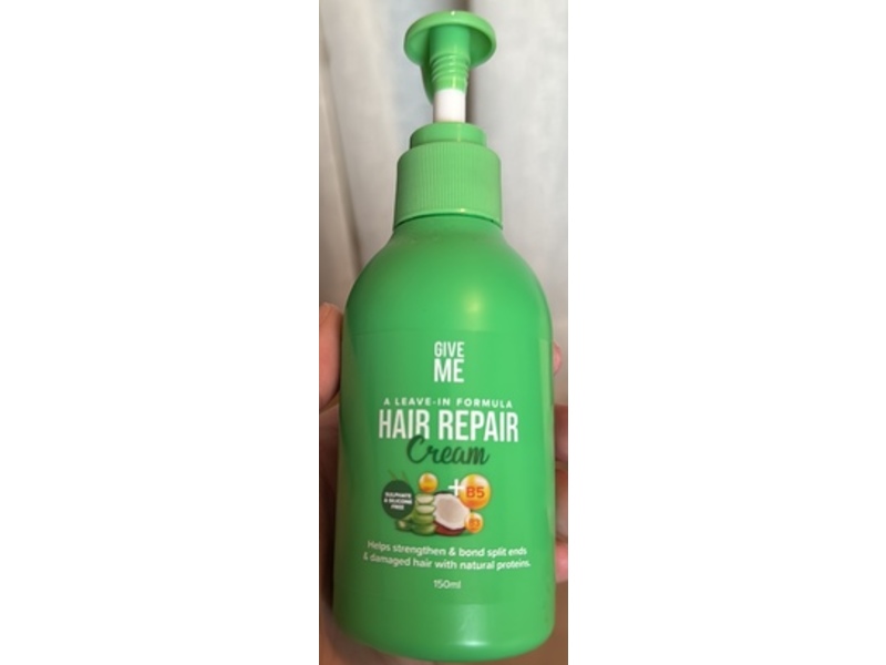 Give Me Hair Repair Cream, Aloe Vera & Coconut Oil, 150 mL