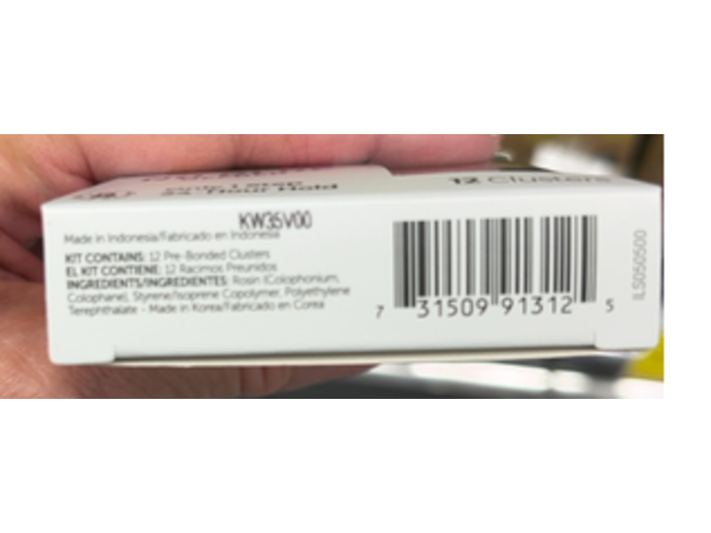 Impress Press-On False Eyelashes, Bold Volume, 12 Count