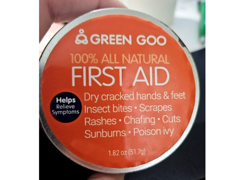 Green Goo All Natural First Aid, 1.82 oz/51.7 g