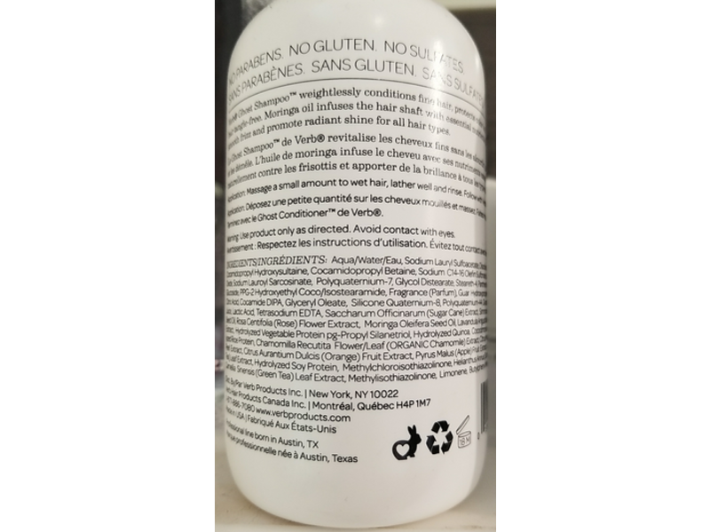 Verb Ghost Shampoo, 12 fl oz/355 mL
