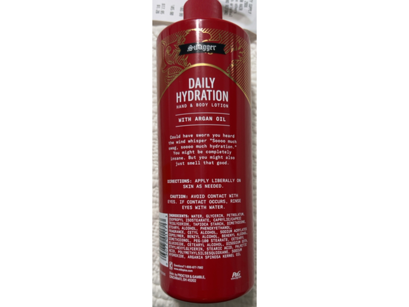 Old Spice Daily Hydration Hand & Body Lotion, 16 fl oz/473 mL, Pack Of 4