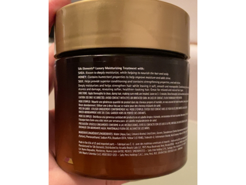 Silk Elements Moisturizing Treatment, Shea, Honey, & Silk, 16 oz/454 g