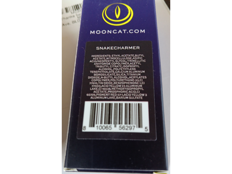 Mooncat Nail Lacquer, Snakecharmer, 0.4 fl oz/12 mL