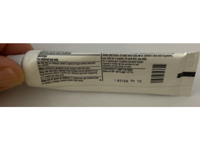 Walgreens Athlete's Foot Cream, Clotrimazole 1%, 0.5 oz/14 g