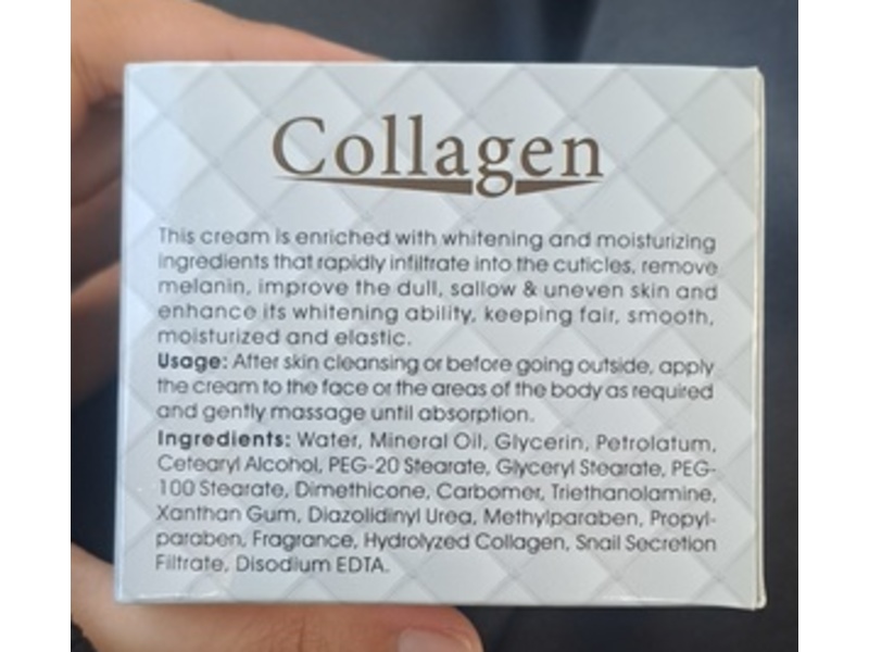 Aichun Beauty Snail Collagen Whitening Cream, 80 g