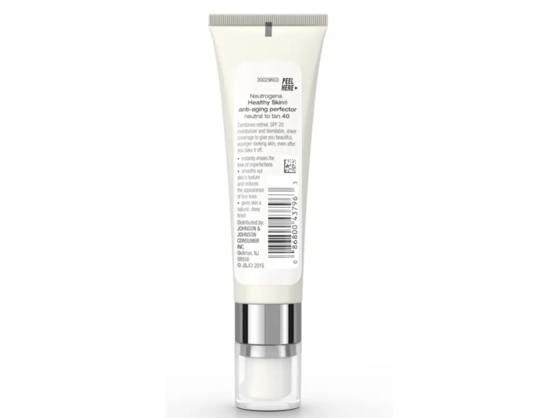 Neutrogena Healthy Skin Anti-Aging Perfector, Neutral To Tan 40, SPF 20, 1 fl oz/30 mL
