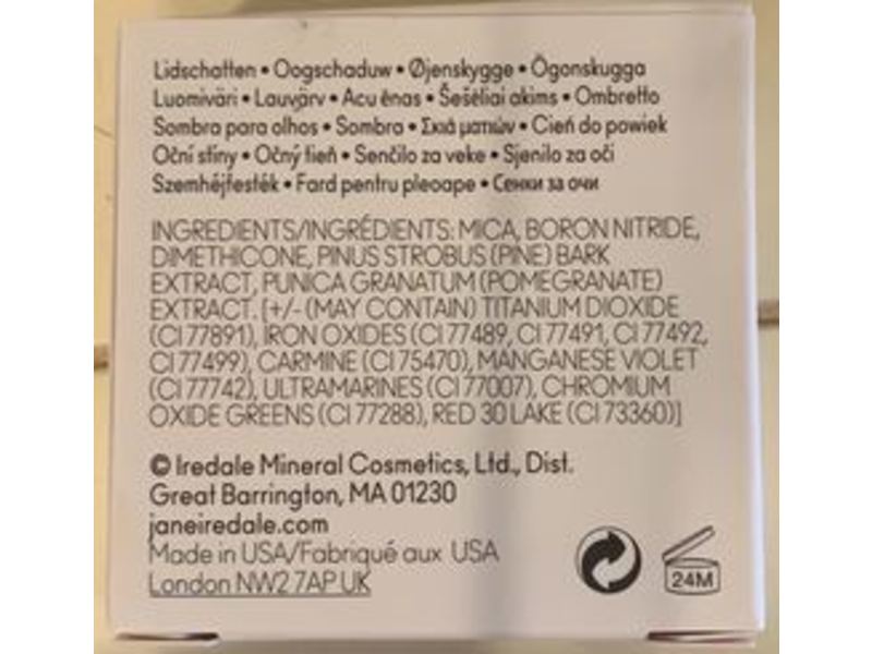 Jane Iredale Pure Pressed Eye Shadow, Steamy, 0.06 oz/1.8 g