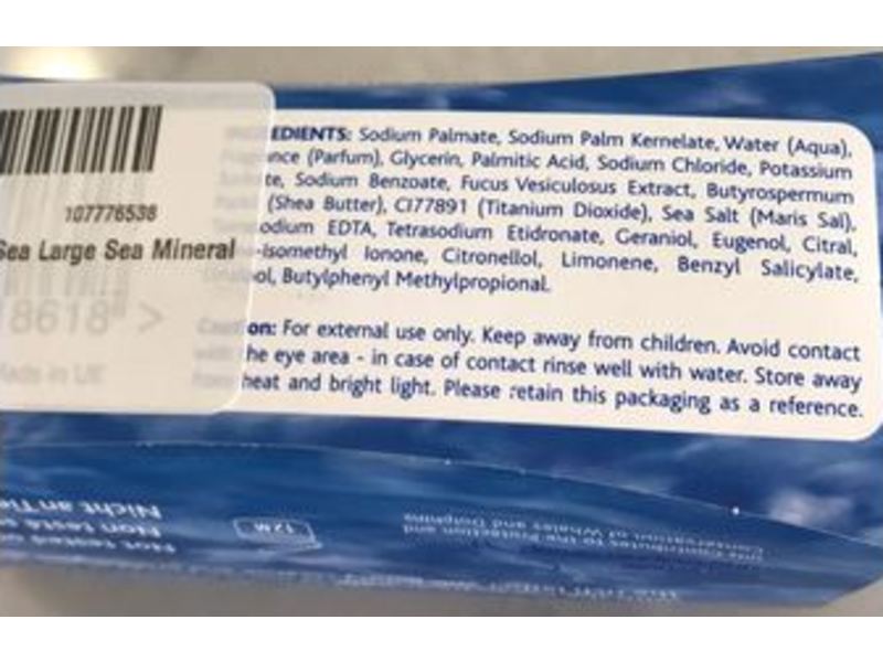 Inis The Energy Of The Sea, Sea Mineral Soap, 7.4 oz / 212 g