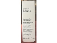 Philosophy In Good Hands Multi-Restorative Hand Cream, Fragrance Free, 0.9 fl oz/28 mL - thumbnail 2