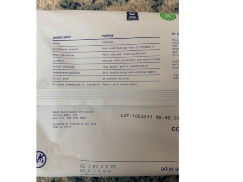 Coterie 99% Water The Wipe