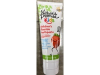 Nature's Promise Kids Fluoride Toothpaste, Strawberry Flavor, 4.2 fl oz/119 g - thumbnail 2