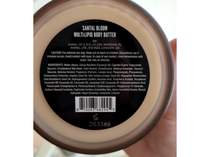 Saltair Multi-Lipid Body Butter, Santal Bloom, 10 oz/283 g