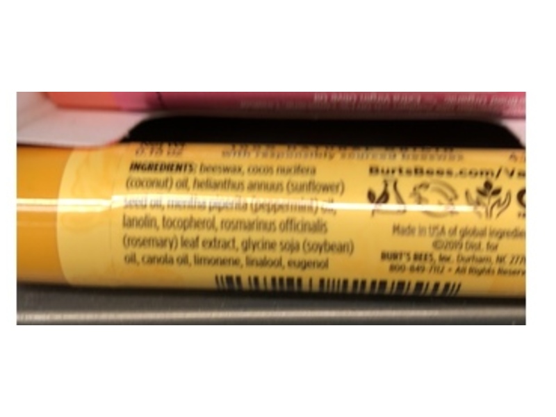 Burt's Bees Beeswax Lip Balm, 0.15 fl oz/4.25 g