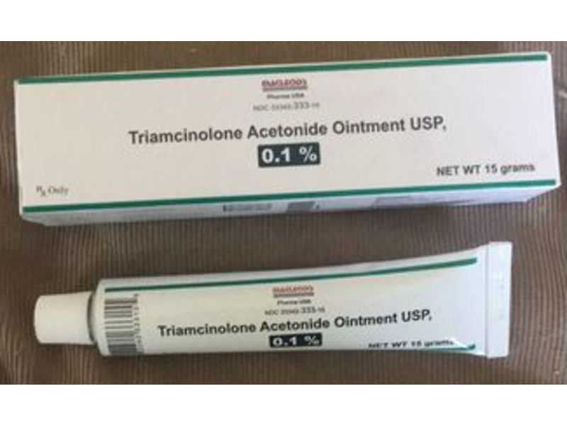 Triamcinolone Acetonide Ointment USP 0.1%, 15 g, Macleods (RX)