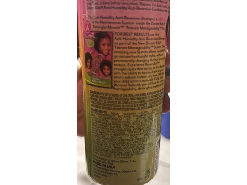 African Pride Dream Kids Detangler Miracle Shampoo, 12 fl oz/355 mL