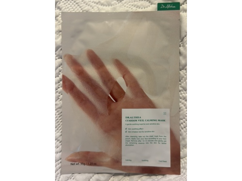 Dr. Althea Cushion Veil Calming Mask, 1.23 oz/35 g, Pack Of 4