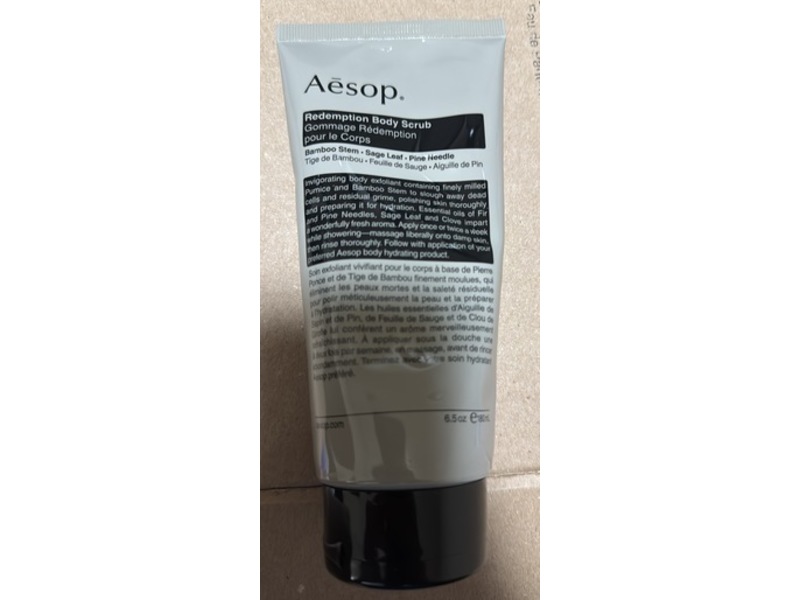 Aesop Redemption Body Scrub, 6.5 oz/180 mL