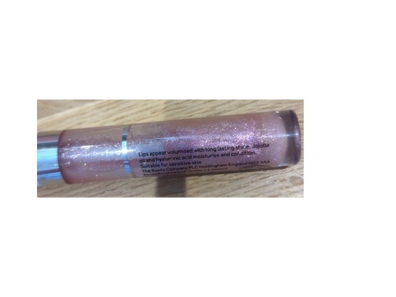 No7 High Shine Lipgloss, Sparkling Rose, 0.27 fl oz/8 mL