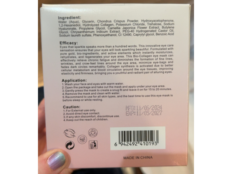 Owerici Under Eye Patches, 40 Pairs