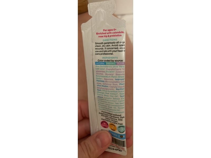 Beb Organic Silky Cream, 0.33 fl oz/10 mL