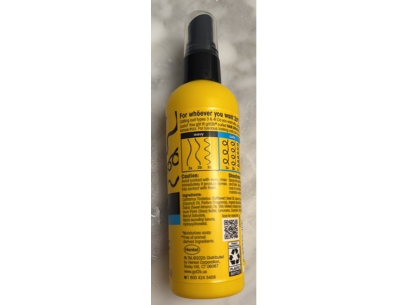 Got2b Curled Hair Spray Oil, 4 oz/113 g
