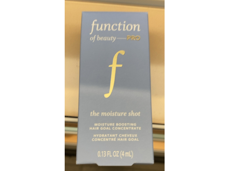Function Of Beauty Pro The Moisture Shot Hair Goal Concentrate, 0.13 fl oz/4 mL