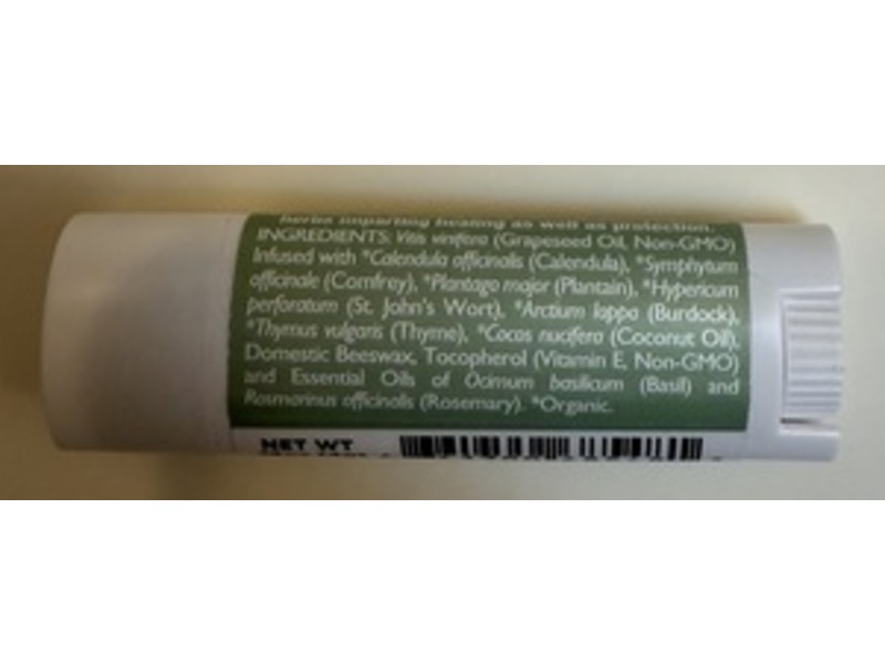 Ora's Amazing Herbal Natural Lip Balm, Basil Rosemary, 0.15 oz, Pack Of 2