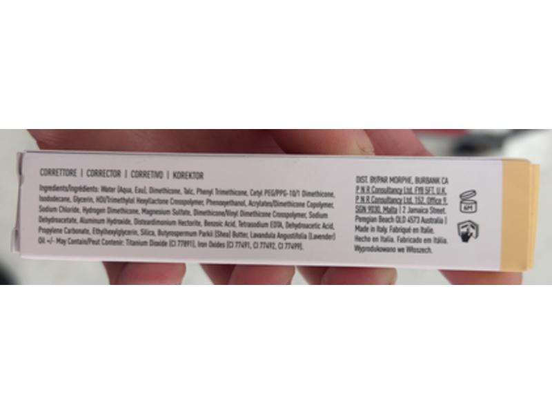 Morphe Hide & Peek Concealer, Peek Of Porcelain, 0.16 fl oz/4.8 mL