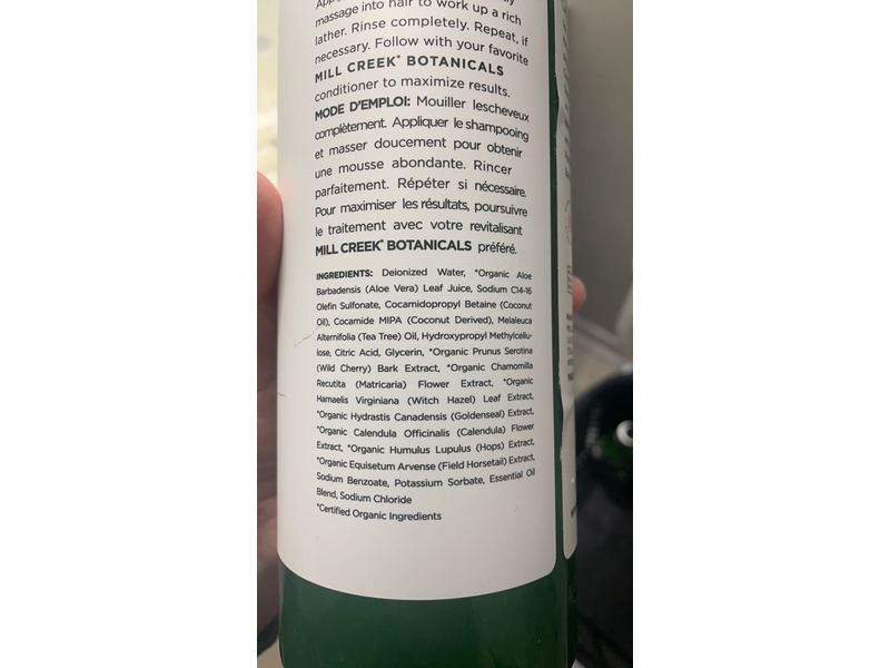 Mill Creek Tea Tree Calming Formula Shampoo, 32 fl oz/950 mL