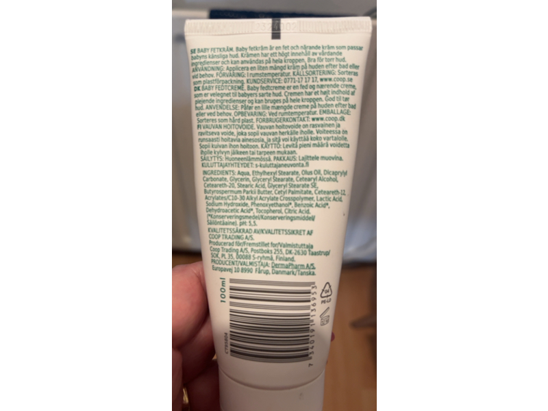 Anglamark Baby Intense Moisture Cream, 100 mL