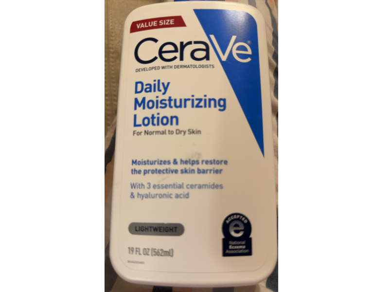 Cerave Lightweight Daily Moisturizing Lotion, 19 fl oz/562 mL