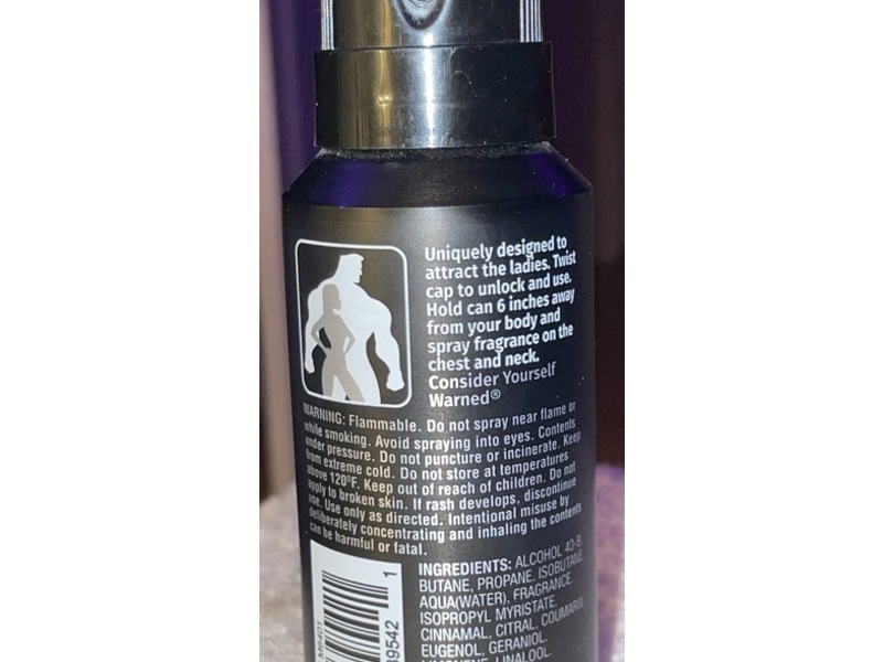 Tag Fine Fragrance Body Spray, Midnight, 2 oz/56.7 g