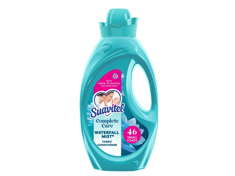 Suavitel Complete Care Fabric Conditioner, Waterfall Mist, 46 fl oz/1.36 L, 46 Loads