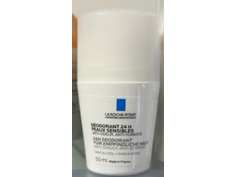 La Roche Posay Deodorant 24H Roll On, 50 mL