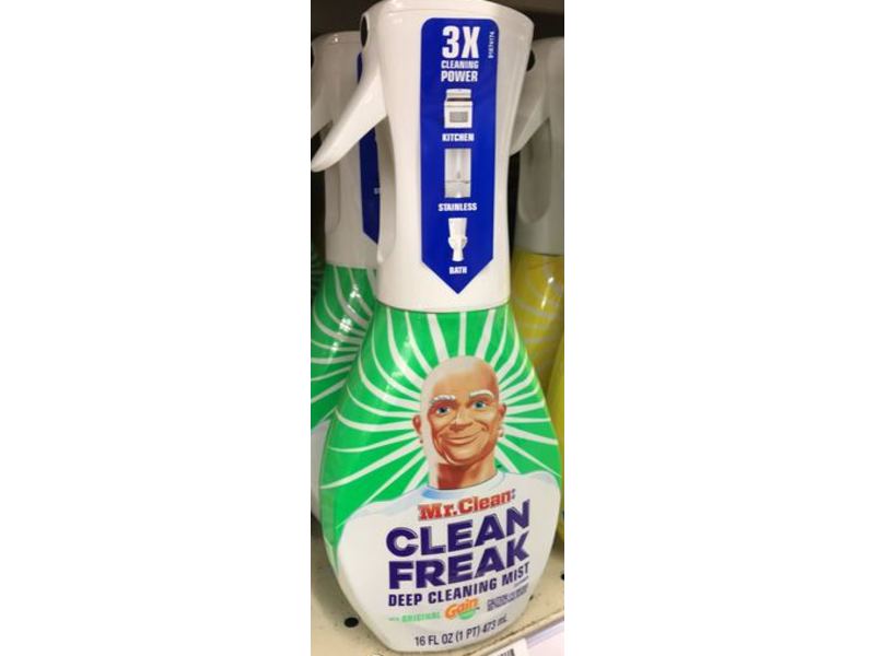 Mr. Clean Clean Freak Deep Cleaning Mist, Original, 16 fl oz/473 mL, Pack Of 3