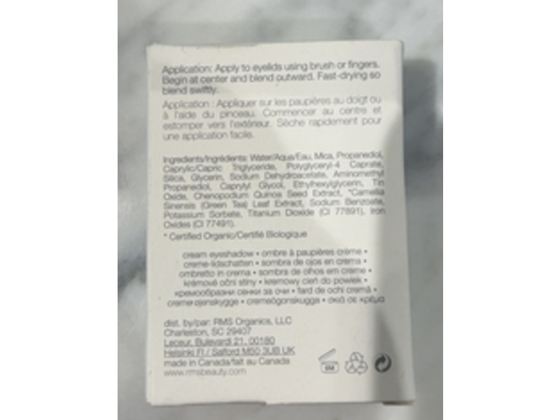 RMS Beauty Cream Eyeshadow, Moondust, 0.28 fl oz/8.5 mL