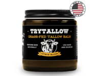 TryTallow Grass-Fed Tallow Balm, Citrus Bloom, 4 oz - thumbnail 1