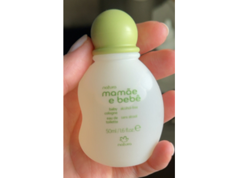 Natura Mamae E Bebe Baby Cologne, 1.6 fl oz/50 mL