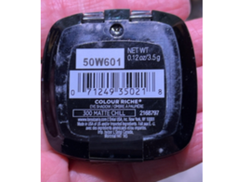 L'Oreal Paris Colour Riche Eyeshadow, 300 Matte Chill, 0.12 oz/3.5 g