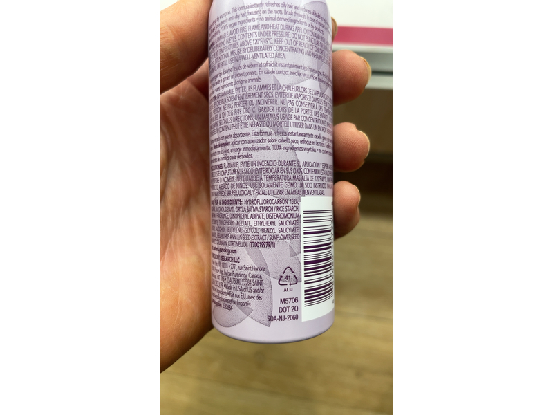 Pureology Refresh & Go Dry Shampoo, Color-Treated Hair, Style + Protect, 1.2 oz/34 g