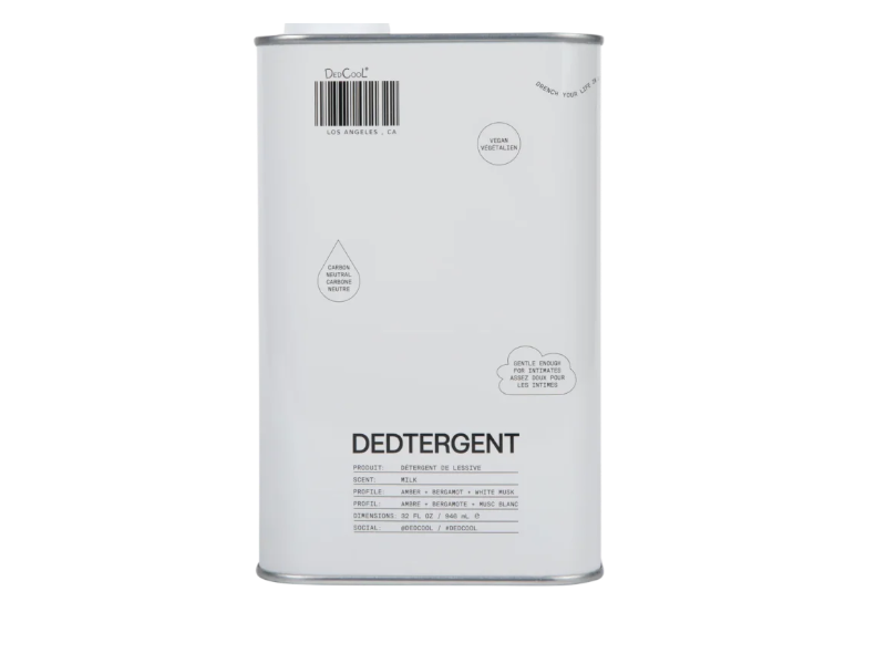 Dedcool Liquid Laundry Detergent, Milk, 60 Loads, 32 fl oz/946 mL