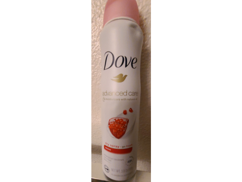 Dove Advanced Care Dry Spray Antiperspirant Deodorant, Revive, 3.8 oz/107 g
